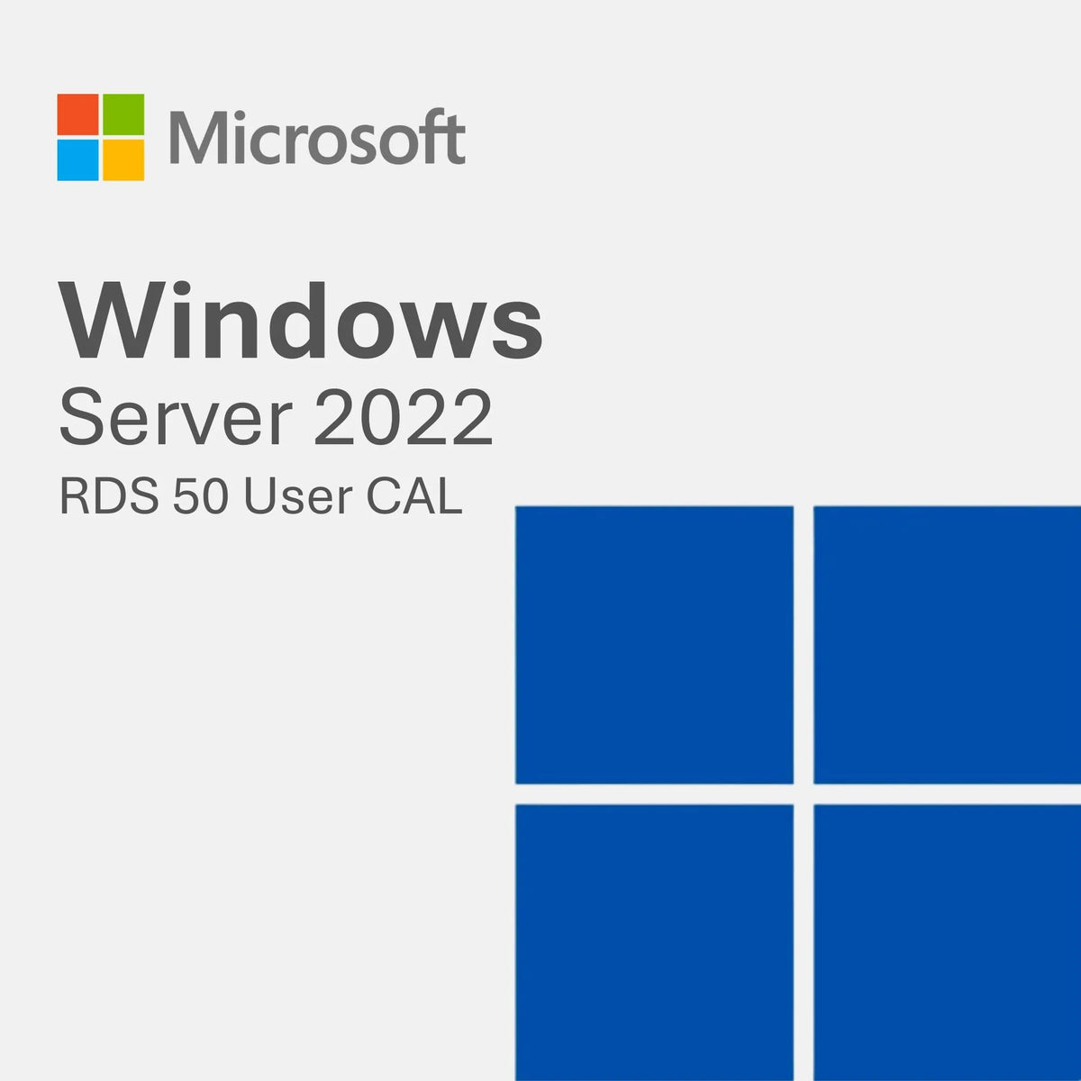Windows Server 2022 RDS 50 User CAL