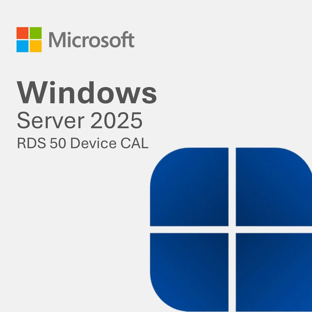 Windows Server 2025 RDS 50 Device CAL