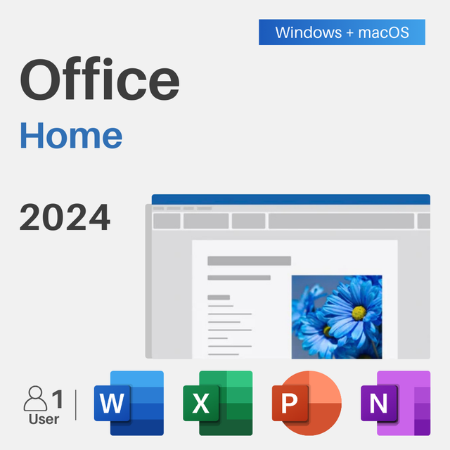Office 2024 Home for Mac & Windows